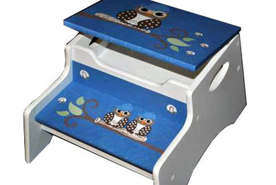 Blue Owl Two step stool