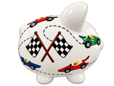 Race Cars Piggy bank