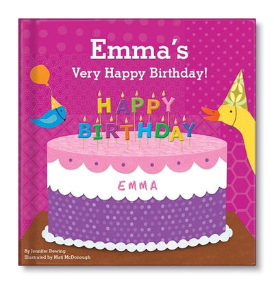 Happy First Birthday  Storybook Girl