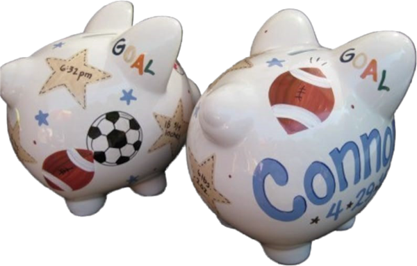 Sports Piggy Bank