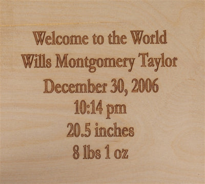 personalized puzzle step stool nat maple train