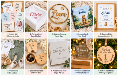 10 Custom Baby Gifts That Make Every Milestone More Memorable