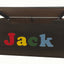 Black Name Toy Box