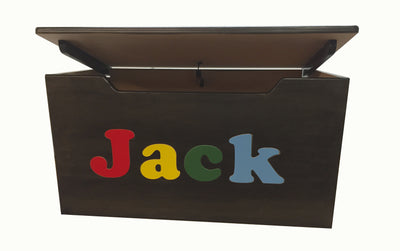 Black Name Toy Box