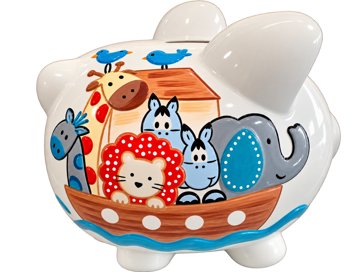 Noah's Ark Piggy bank