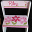 Delicate Pink Daisy Garden flip stool