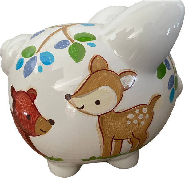 Henry's Forest Animals Piggy Bank