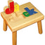 Personalized Puzzle step stool small SOLID wood
