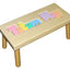 Personalized Puzzle step stool large SOLID wood
