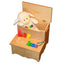 Personalized Puzzle Flip Top Two step SOLID wood stool