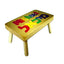 Natural English/Hebrew puzzle step stool