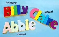 personalized puzzle step stool Nat constr