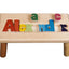 personalized puzzle step stool nat maple