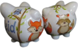 Woodland Animals Piggy bank