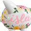 Isla Floral Garden Piggy bank
