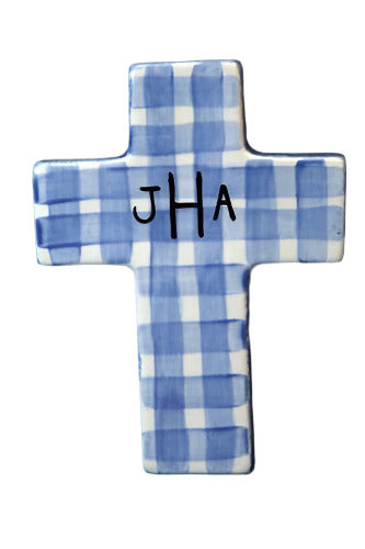 Medium Plaid Cross