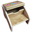 personalized puzzle Maple two step stool