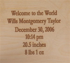 personalized puzzle step stool nat maple whales