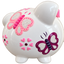 Pink Butterfly Piggy bank