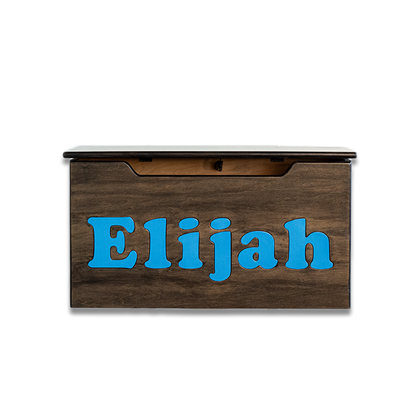 Espresso Name Toy Box