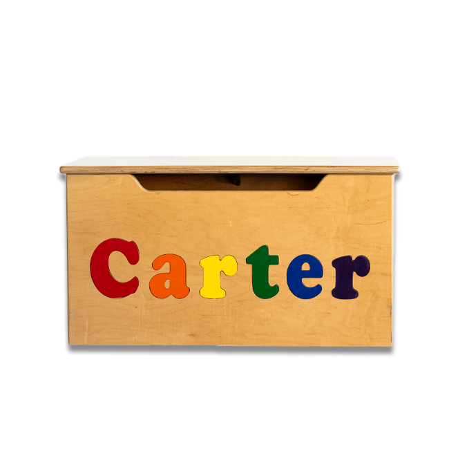 Name Toy Box letters
