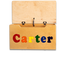 Name Toy Box letters