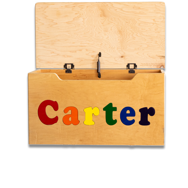 Name Toy Box letters