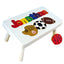 White sports stool